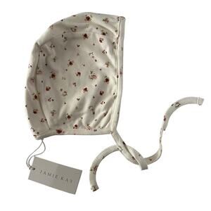 NEW Jamie Kay Organic Floral Bonnet